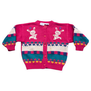 1980's Youth Knit Easter Sweater